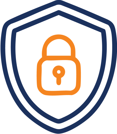 wc security with lock icon